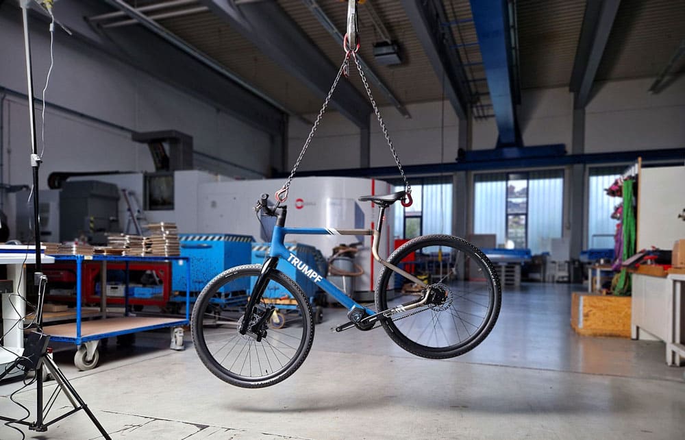 Urwahn, Trumpf, and H+E Partner to Develop Revolutionary Steel Bike Frames Using Additive Manufacturing