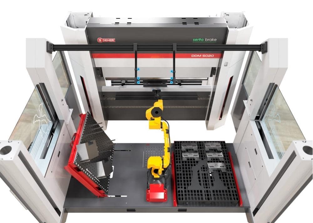 Robotic Bending Cell Streamlines Press Brake Work for Fabricators