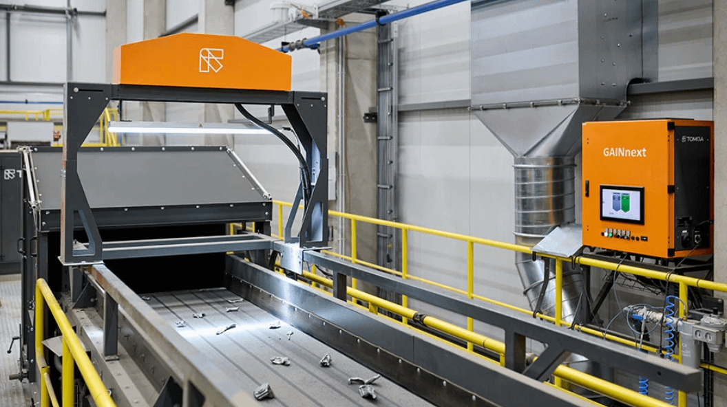 Tomra Enhances Wrought Aluminum Scrap Recycling with GAINnext AI Technology