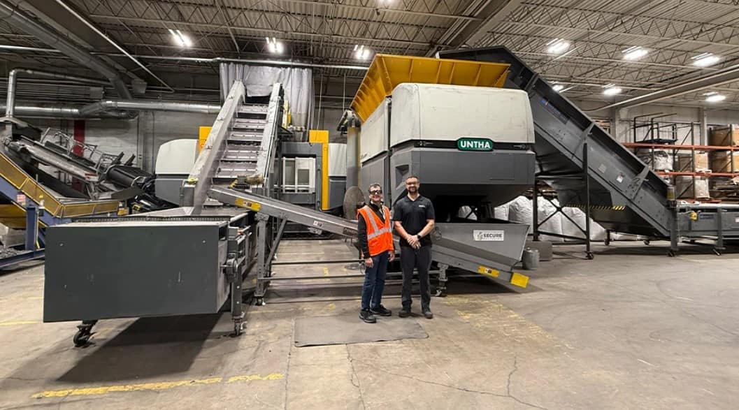 Secure Recycling Expands E-Scrap Shredding Capabilities with Advanced Technology