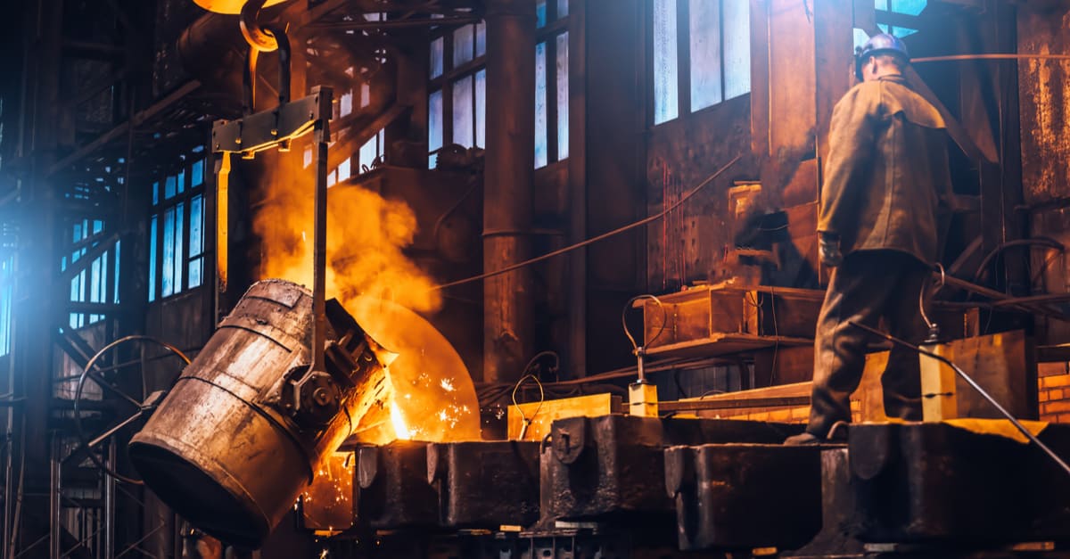 Global Steel Production Falls 1.3% in July 2025