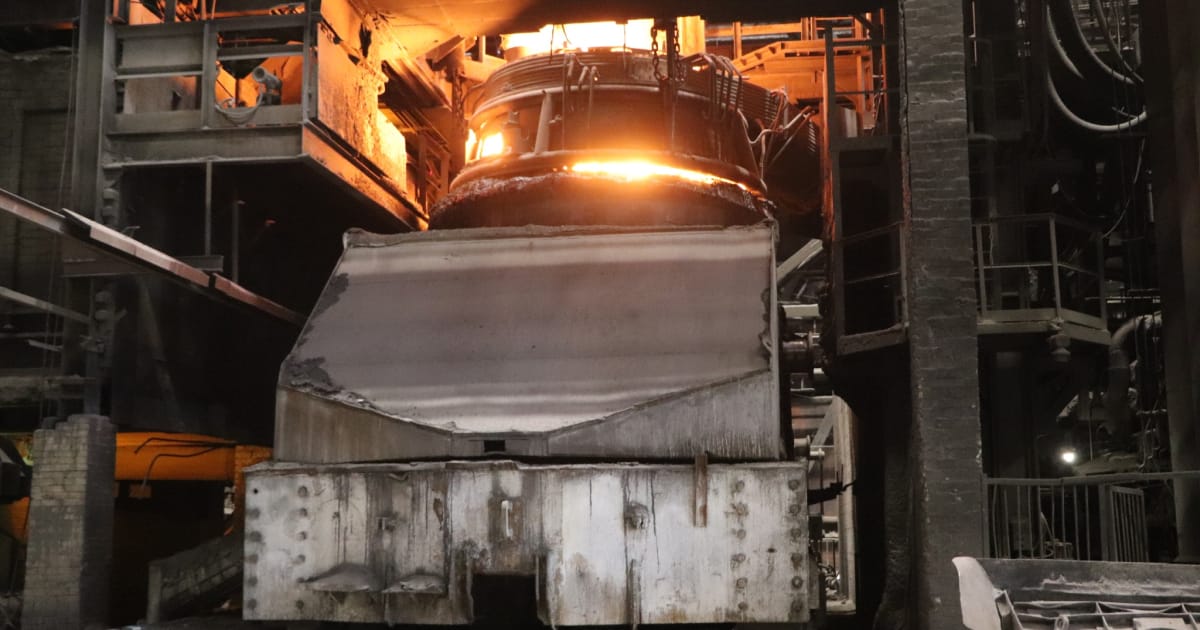 Kametstal Overhauls Converter No. 2 as Part of Strategic Modernization