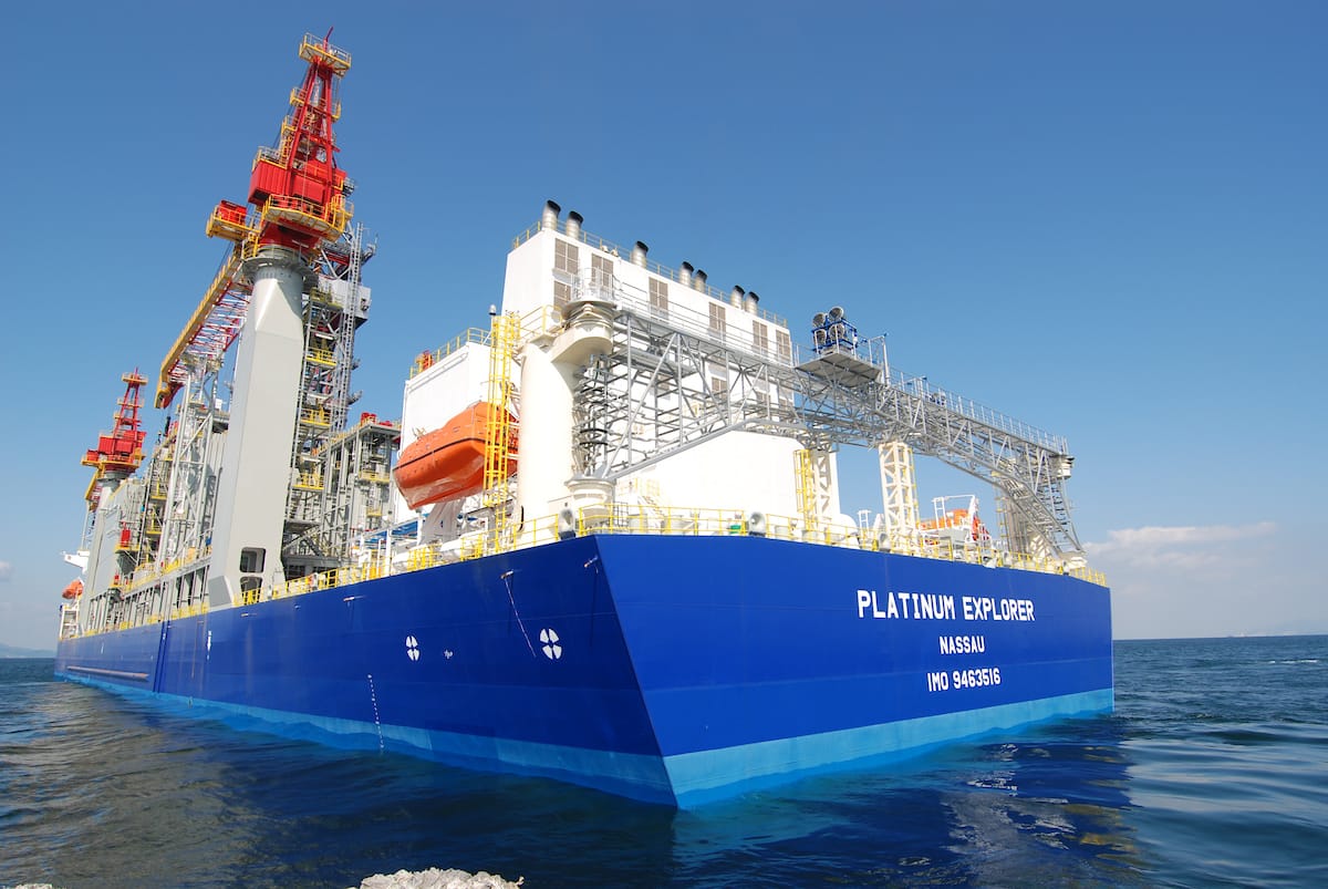 Vantage Drilling Receives $80 Million Conditional Award for Platinum Explorer Drillship