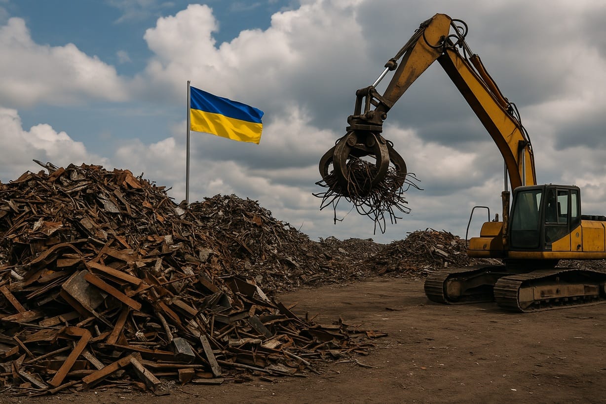Ukraine Scrap Exports Surge to Over 44,000 Tons in July 2025