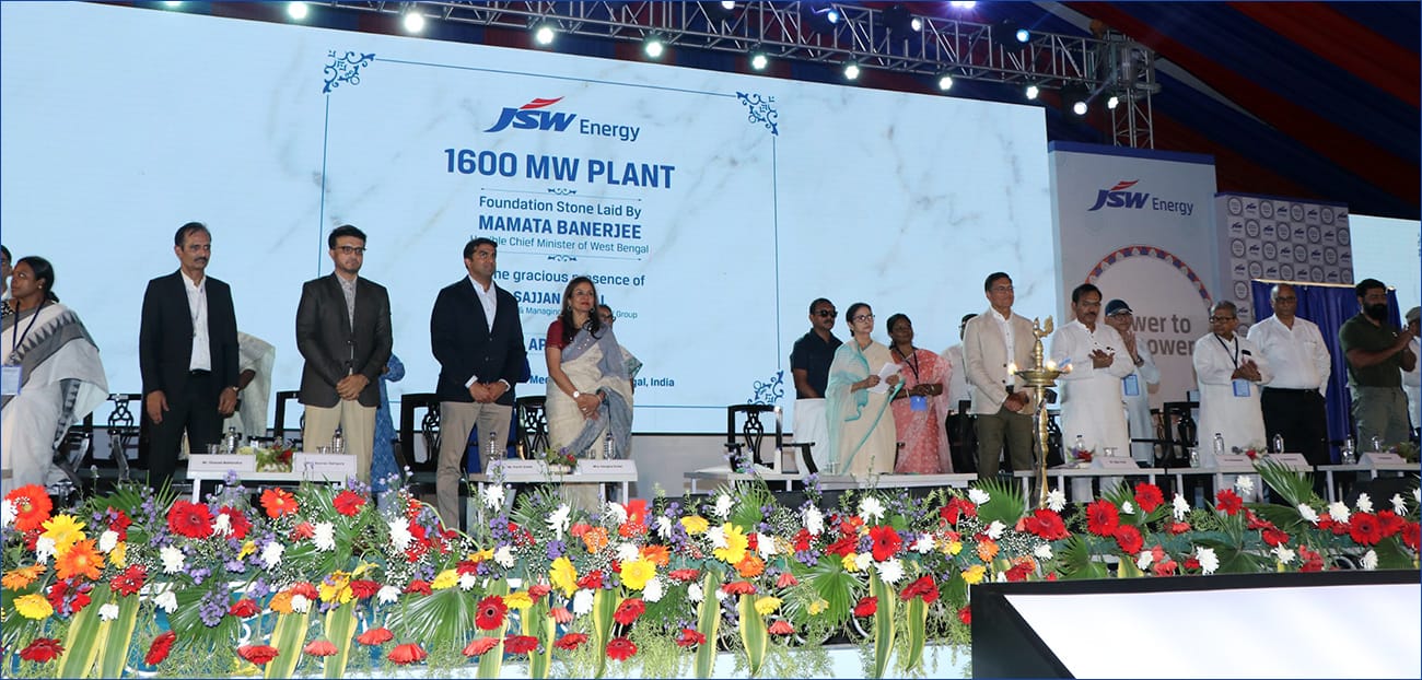 JSW Energy Launches $1.88 Billion Ultra Supercritical Power Project in West Bengal
