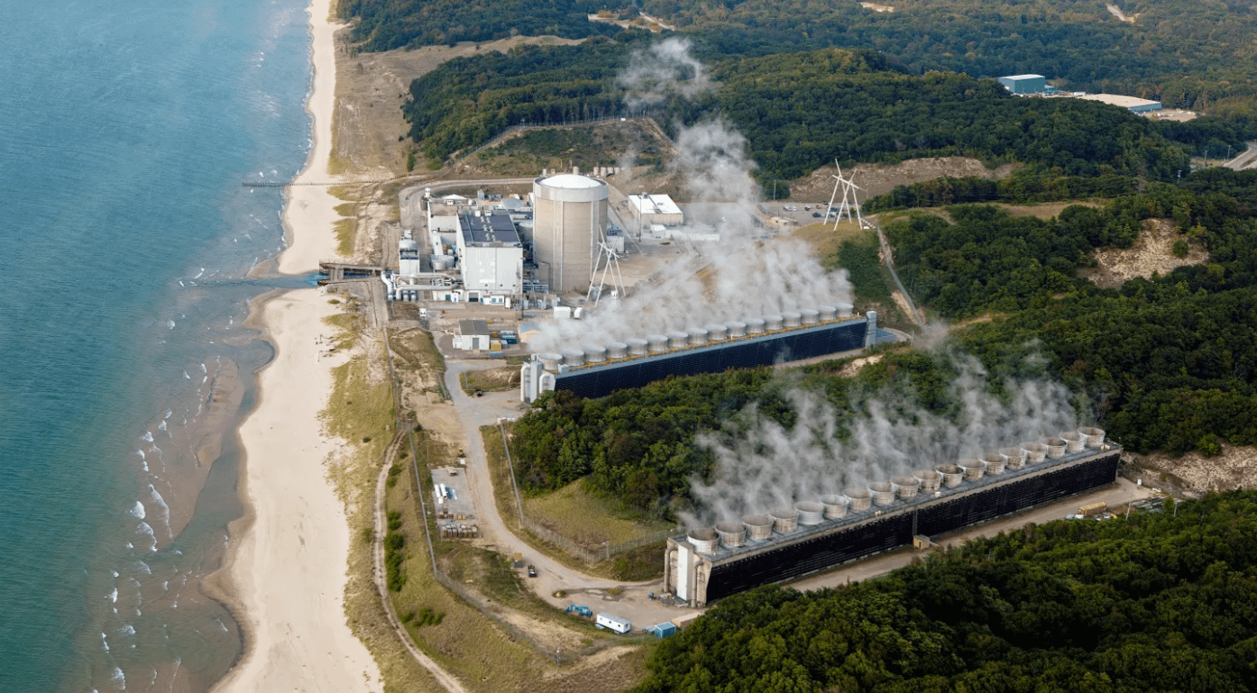 Palisades Nuclear Plant in Michigan Receives Third Loan Disbursement for Reopening