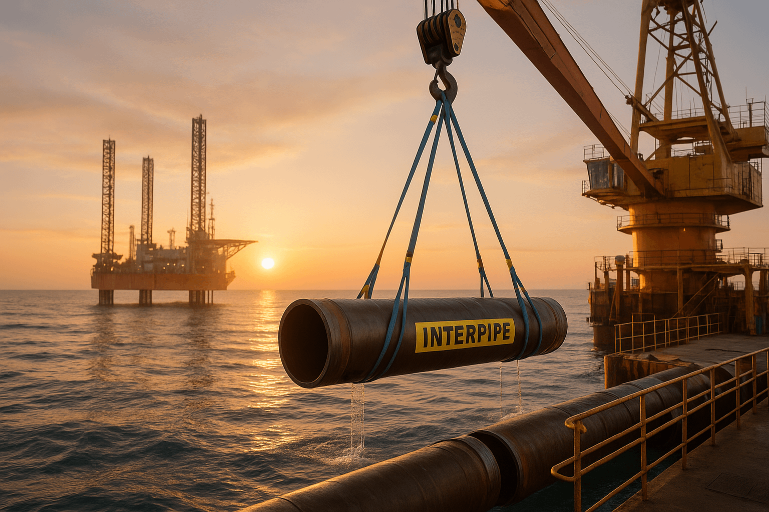 Interpipe Supplies Pipes for Offshore Gas Production in the Black Sea for the First Time