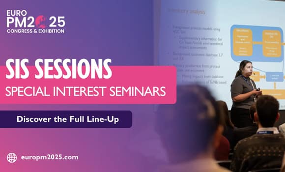 Special Interest Seminars Provide Strategic Overview of Metal Powder Sector at Euro PM2025