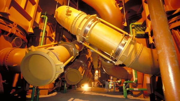 Georges Besse 2 uranium enrichment plant in Tricastin, France