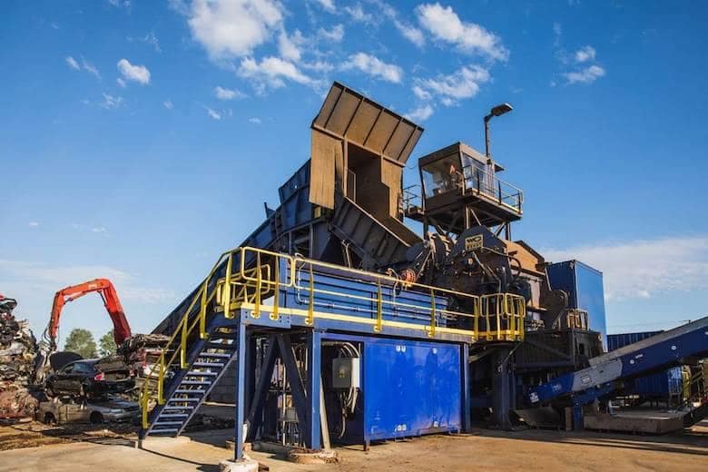 Wendt M6090 automobile shredder