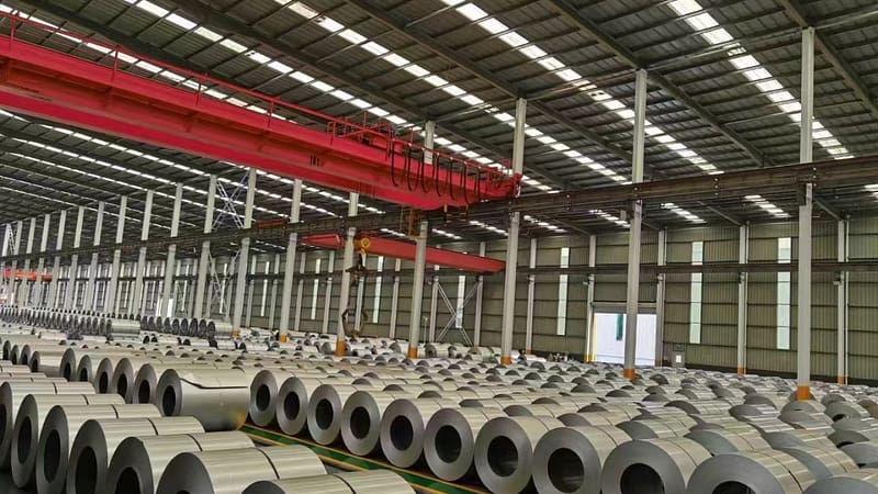 Hot dip galvanized flat steel