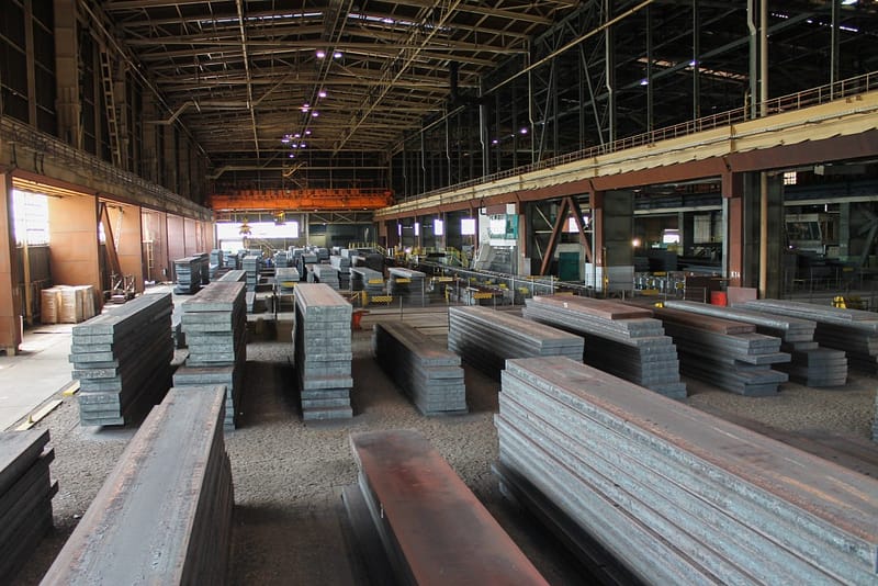 European steel slabs