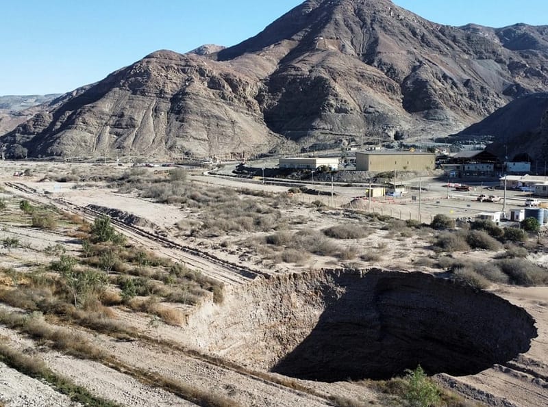 Giant Sinkhole in Chilean Mining Town: Residents Await Remediation from Lundin Mining