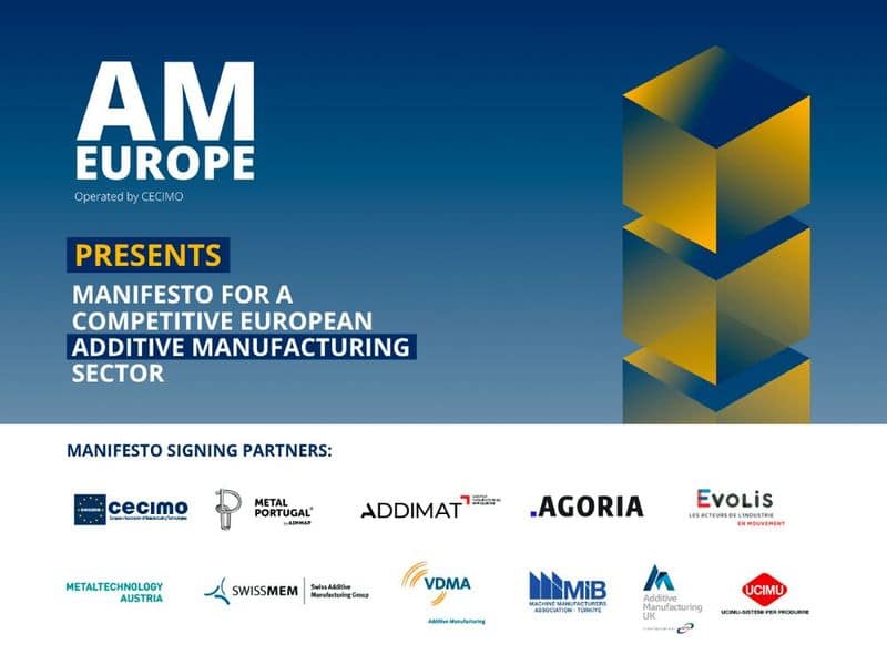 Manifesto for Competitive European Additive Manufacturing Boosts Industry Growth