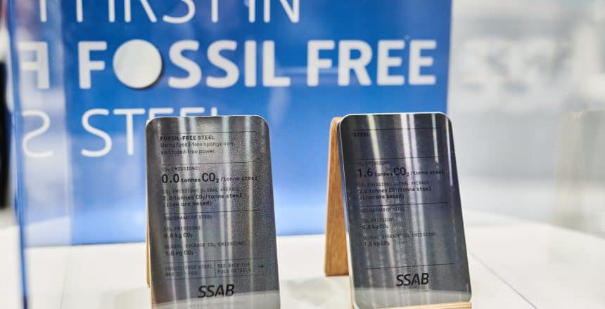 SSAB and Stena Metall Collaborate to Promote Fossil-Free Steel Production in Sweden