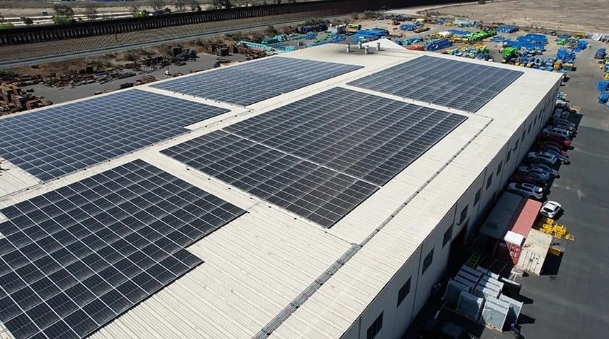 CP Group Commissions Solar Array to Power Recycling Innovation